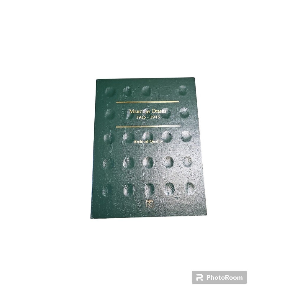 Littleton New Coin Folder For US Mercury Dimes 1916-1945 Model LCF20 New Album